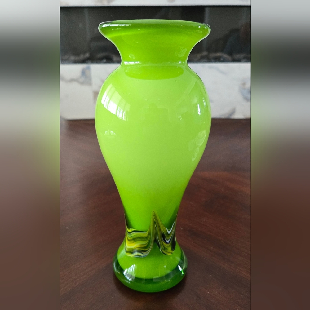 Vintage Blown Glass Vase